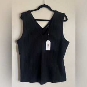 New Universal Standard Ribbed Sleeveless Sweater Size Large 22/24 3X